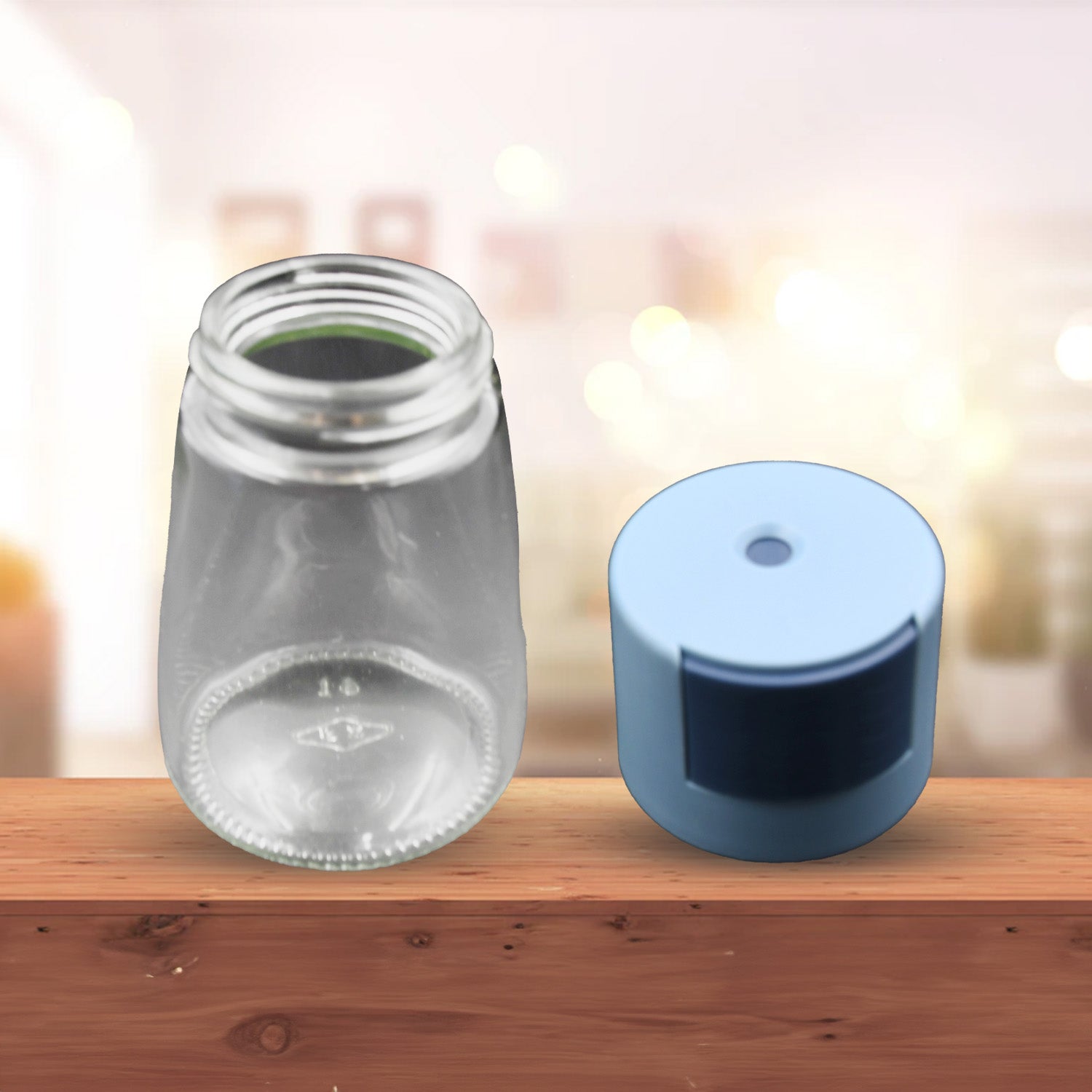 5926 Galss Salt Bottle, Salt Dispenser, Glass Salt Shaker Pack of 4, Seasoning Shaker, Precise Quantitative 0.5g for Home Cooking Picnic Camping Ration Salt Shakers 5926 Galss Salt Bottle, Salt Dispenser, Glass Salt Shaker Pack of 4, Seasoning Shaker, Precise Quantitative 0.5g for Home Cooking Picnic Camping Ration Salt Shakers